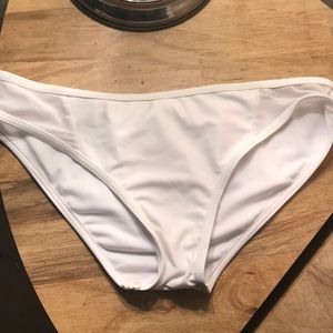 White bathing suit bottoms